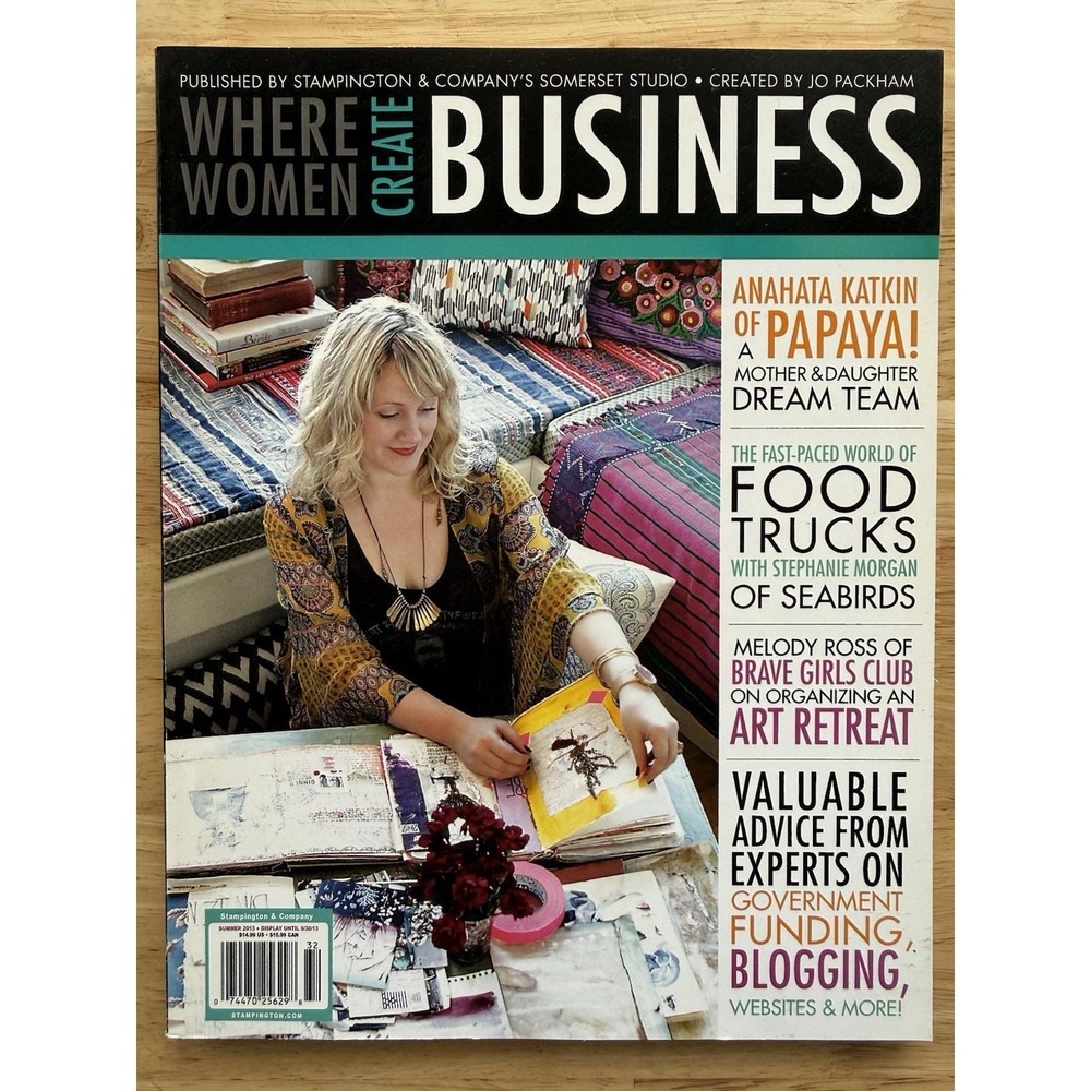 Where‎ Women Create Business Magazine Jo Packham Summer 2013